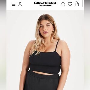 Girlfriend Collective Devon compressive cami bra M